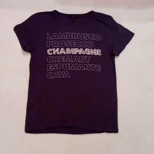 J Crew short sleeve shirt with front details. Size dmall